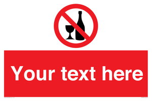 Custom prohibition no alcohol